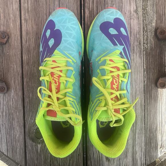 New Balance XC7 Track Field Running Shoes Women’s Size 8 No Spikes UXCS7LT4 - Picture 8 of 10